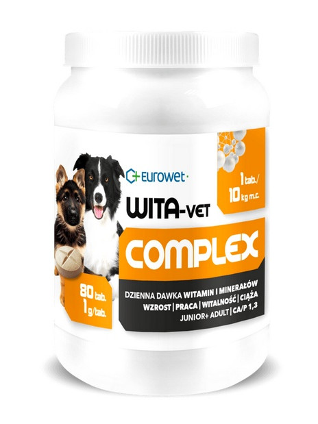 Wita-Vet Complex 1g 80tabl