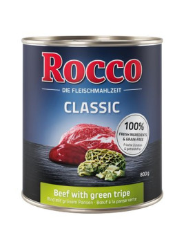 Mokra karma Rocco Classic 800g Czysta wołowina