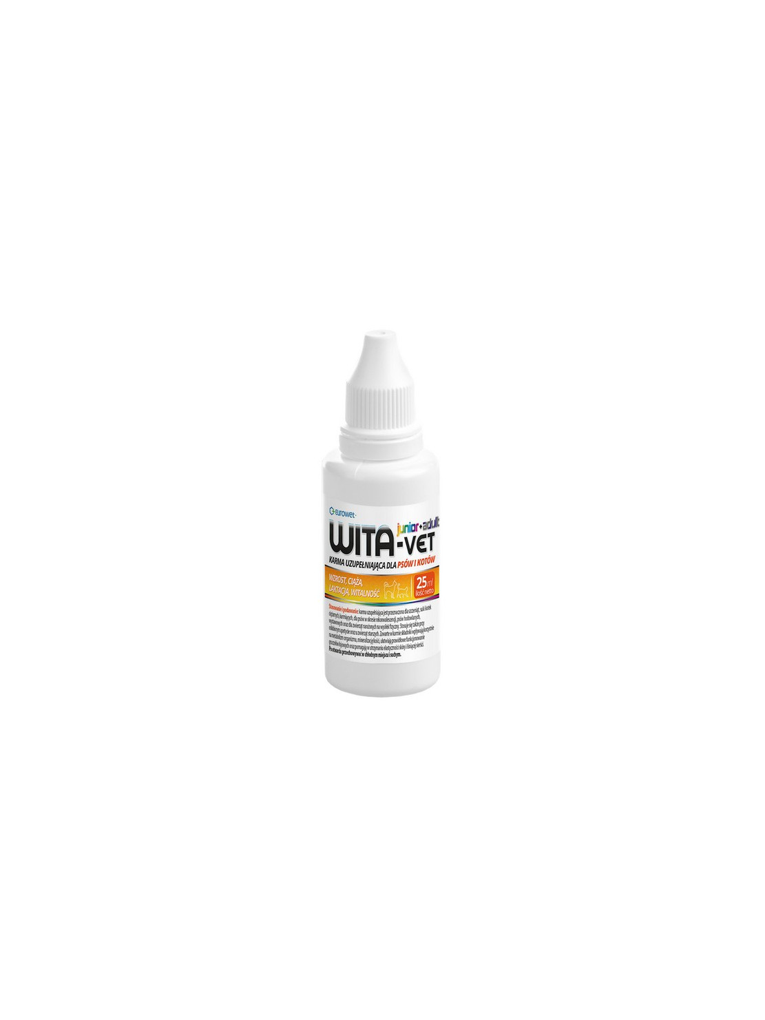 Wita-Vet Junior + Adult dla kota i psa krople 25ml