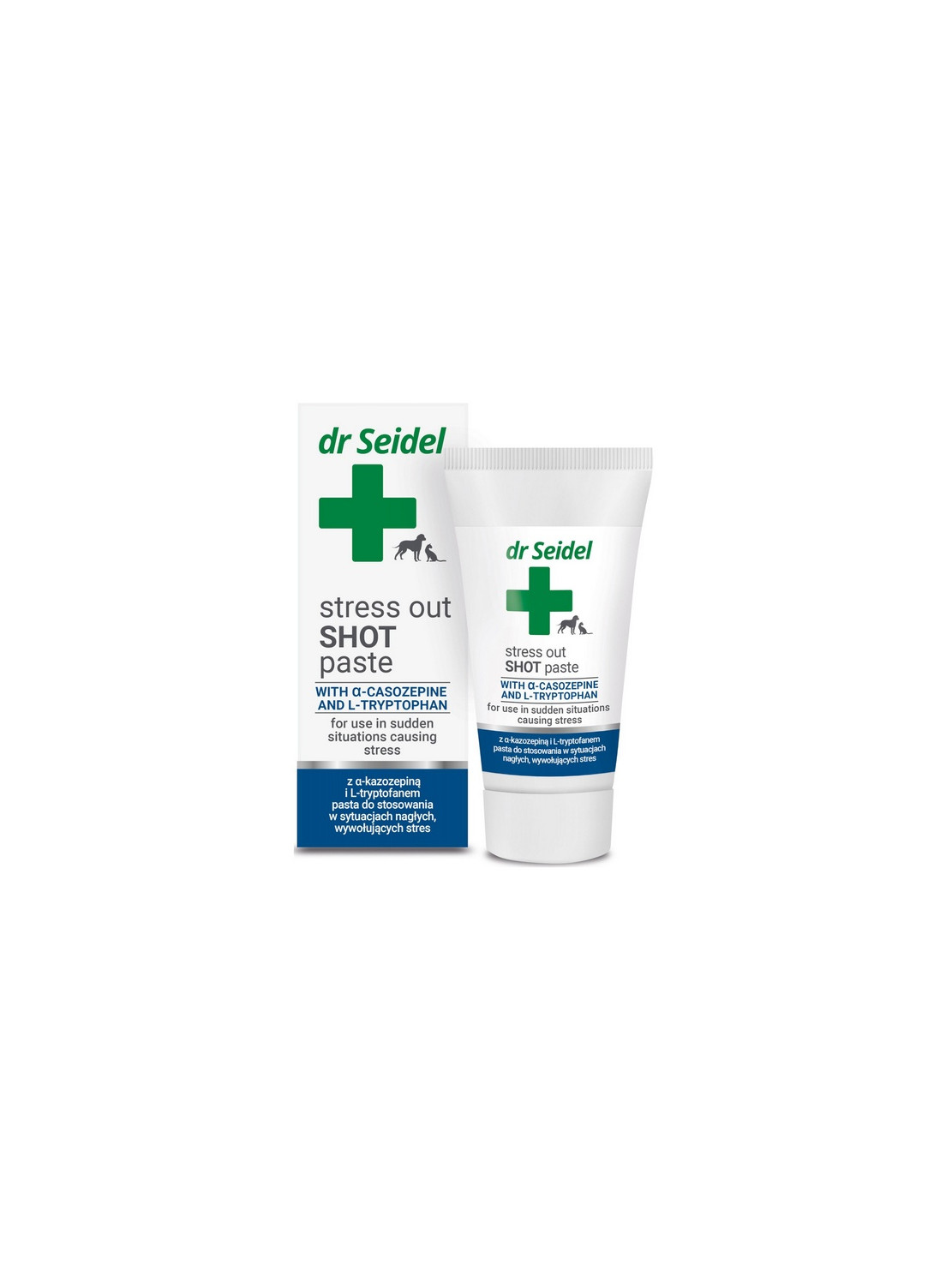 DermaPharm Stress Out Shot dla psa i kota pasta 30g