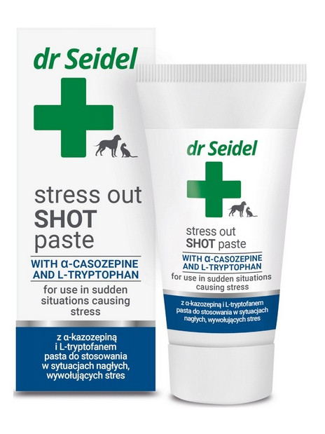 DermaPharm Stress Out Shot dla psa i kota pasta 30g