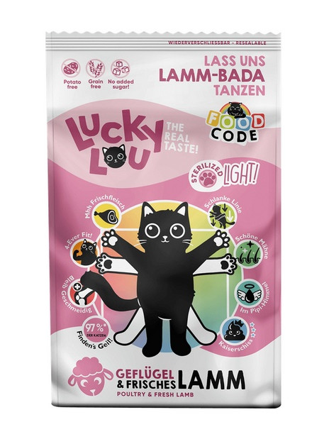 Lucky Lou Food Code Lifestage Light Drób & Jagnięcina 750g