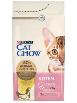 Purina Cat Chow Kitten z Kurczakiem 1,5kg