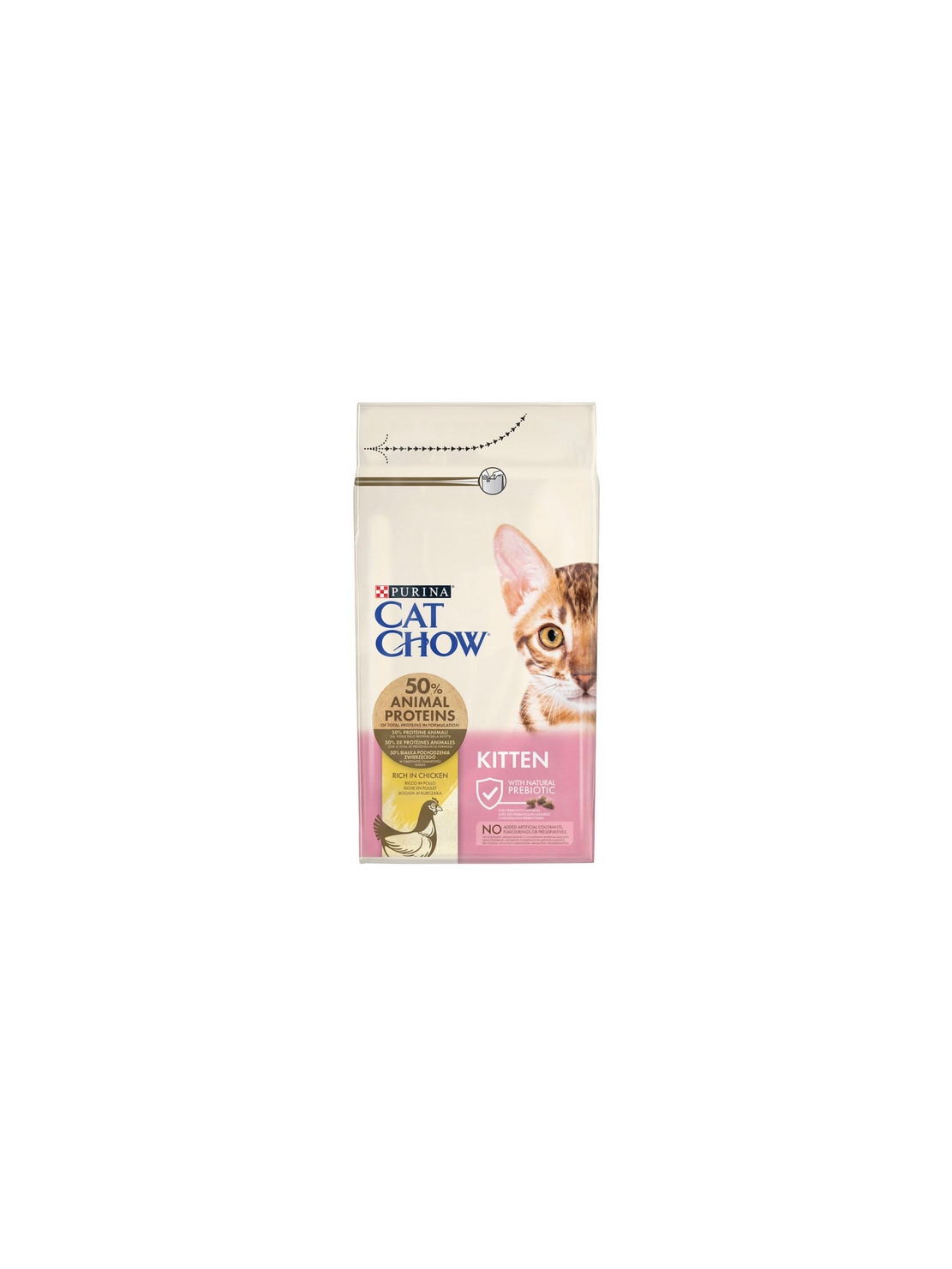 Purina Cat Chow Kitten z Kurczakiem 1,5kg