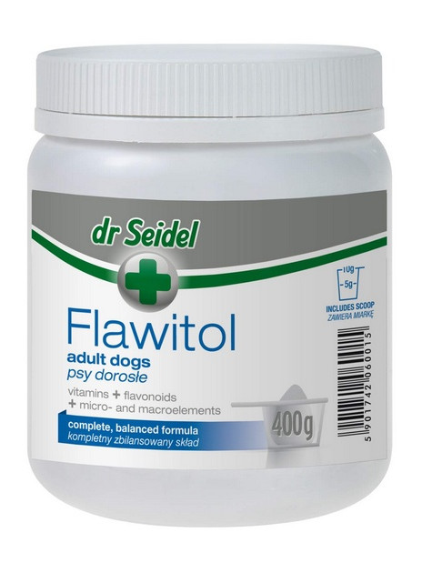 Dr Seidel Flawitol dla psów dorosłych - proszek 400g