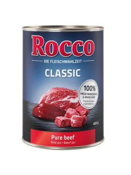 Mokra karma Rocco Classic 400g Czysta wołowina