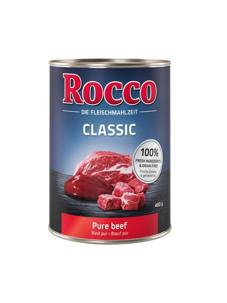 Mokra karma Rocco Classic 400g Czysta wołowina