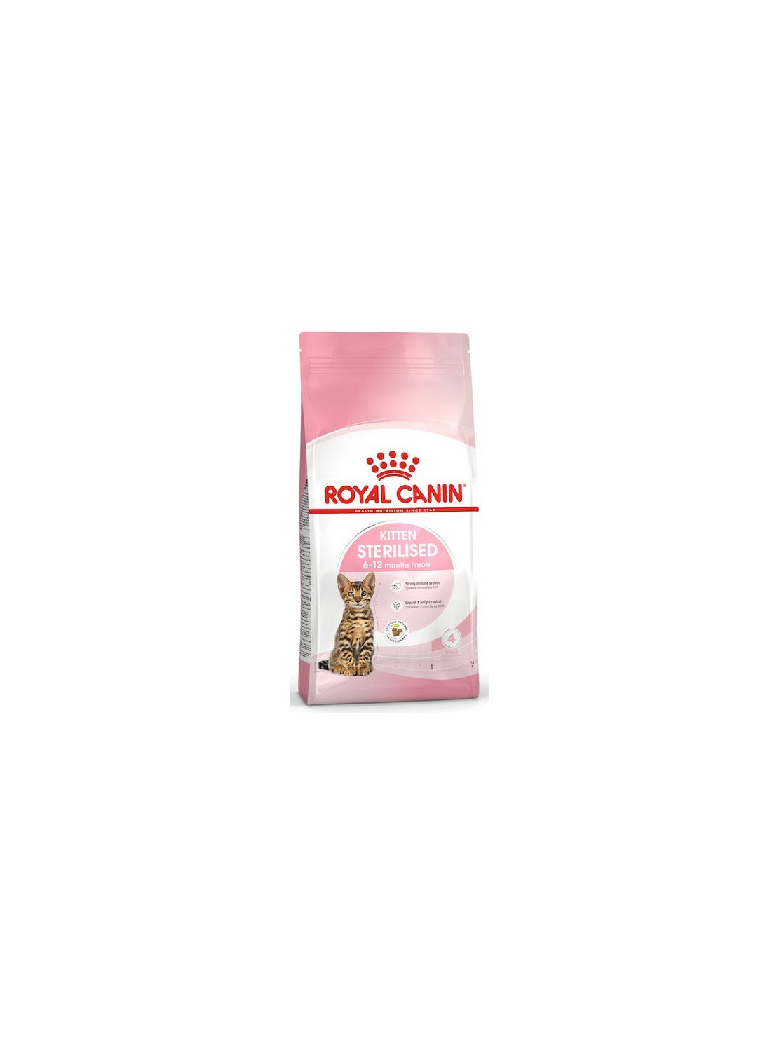 Royal Canin Kitten Sterilised karma sucha dla kociąt od 4 do 12 miesiąca życia, sterylizowanych 400g