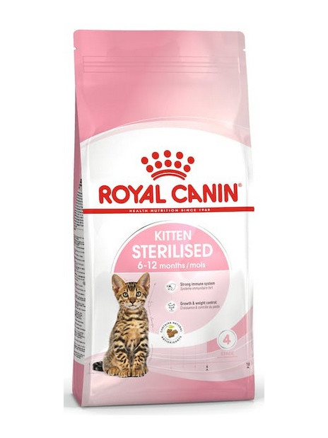 Royal Canin Kitten Sterilised karma sucha dla kociąt od 4 do 12 miesiąca życia, sterylizowanych 400g