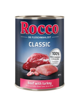 Mokra karma Rocco Classic 400g Czysta wołowina