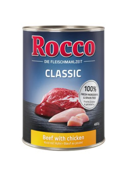 Mokra karma Rocco Classic 400g Wołowina i kurczak