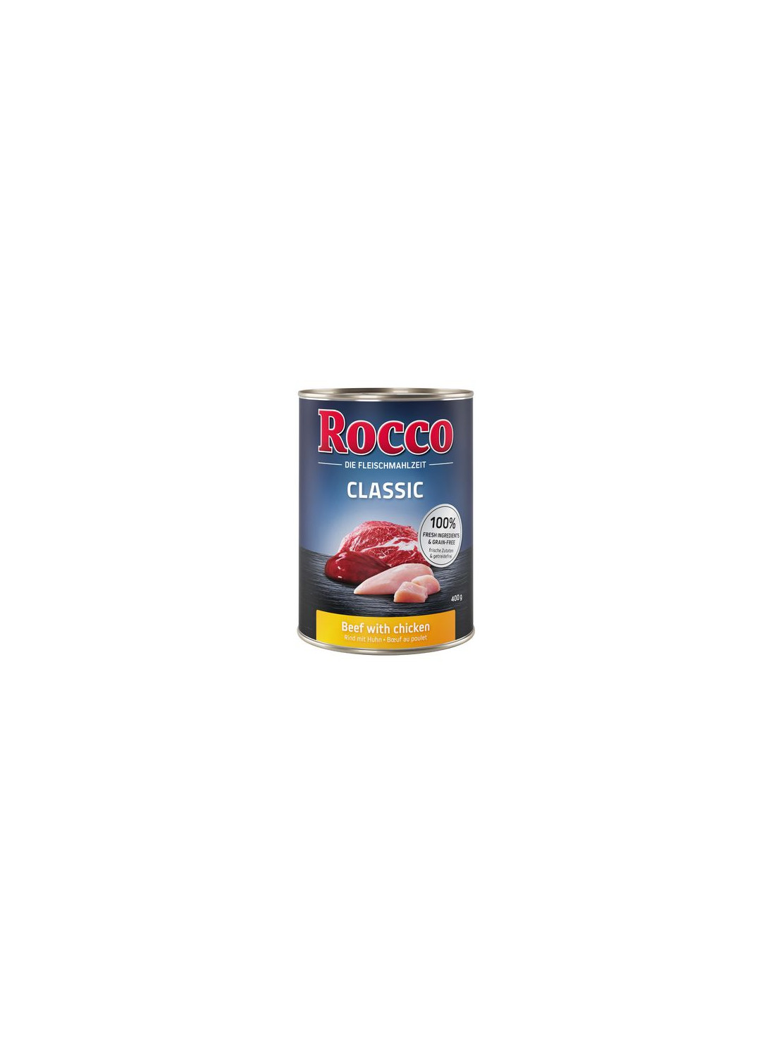 Mokra karma Rocco Classic 400g Wołowina i kurczak