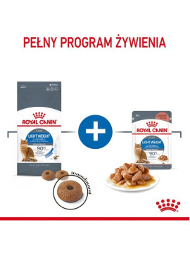 Royal Canin Light Weight Care karma sucha dla kotów dorosłych, utrzymanie prawidłowej masy ciała 400g
