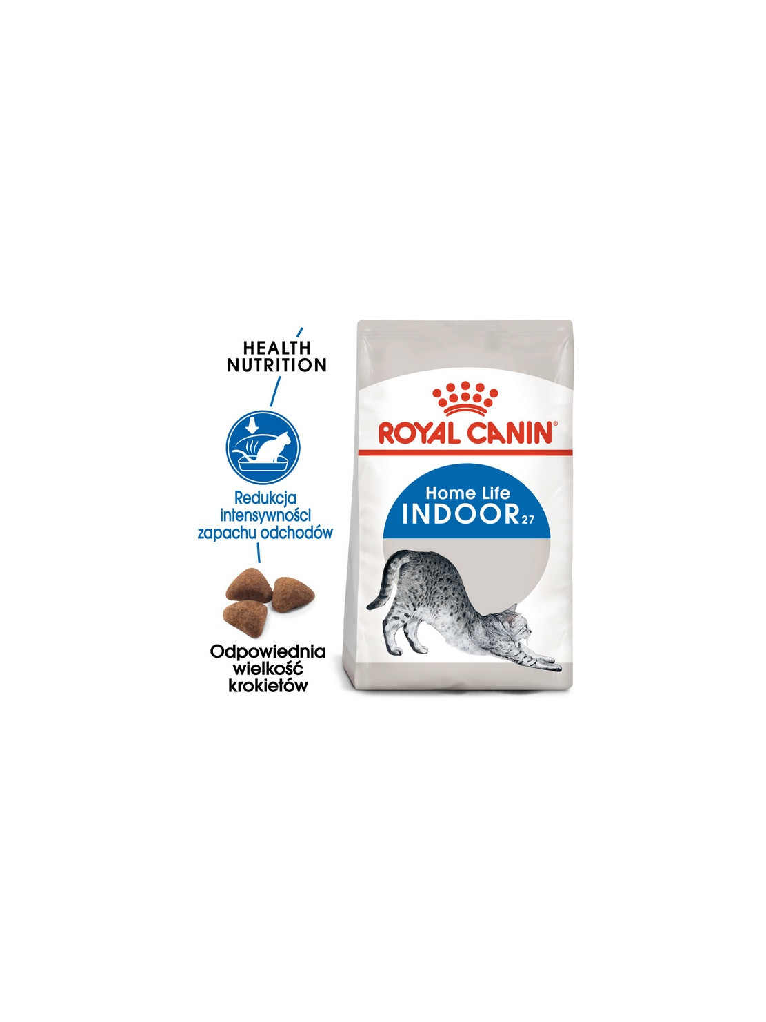 Royal Canin Indoor karma sucha dla kotów dorosłych, przebywających wyłącznie w domu 400g