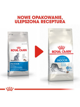 Royal Canin Indoor karma sucha dla kotów dorosłych, przebywających wyłącznie w domu 400g