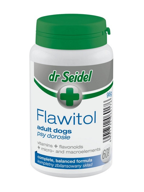 Dr Seidel Flawitol dla psów dorosłych 60 tabl.