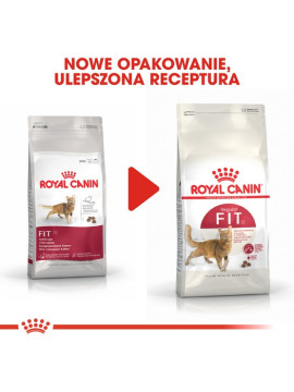 Royal Canin Fit karma sucha dla kotów dorosłych, wspierająca idealną kondycję 400g