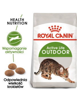 Royal Canin Outdoor karma sucha dla kotów dorosłych, wychodzących na zewnątrz 400g