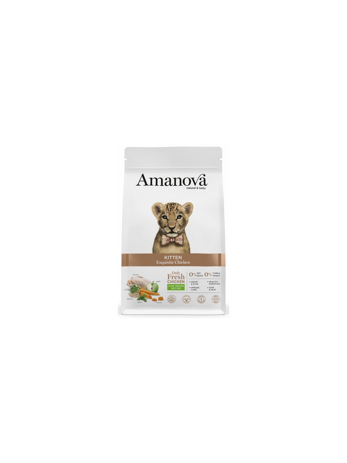 Amanova Cat Kitten Exquisite Chicken - kurczak 300g