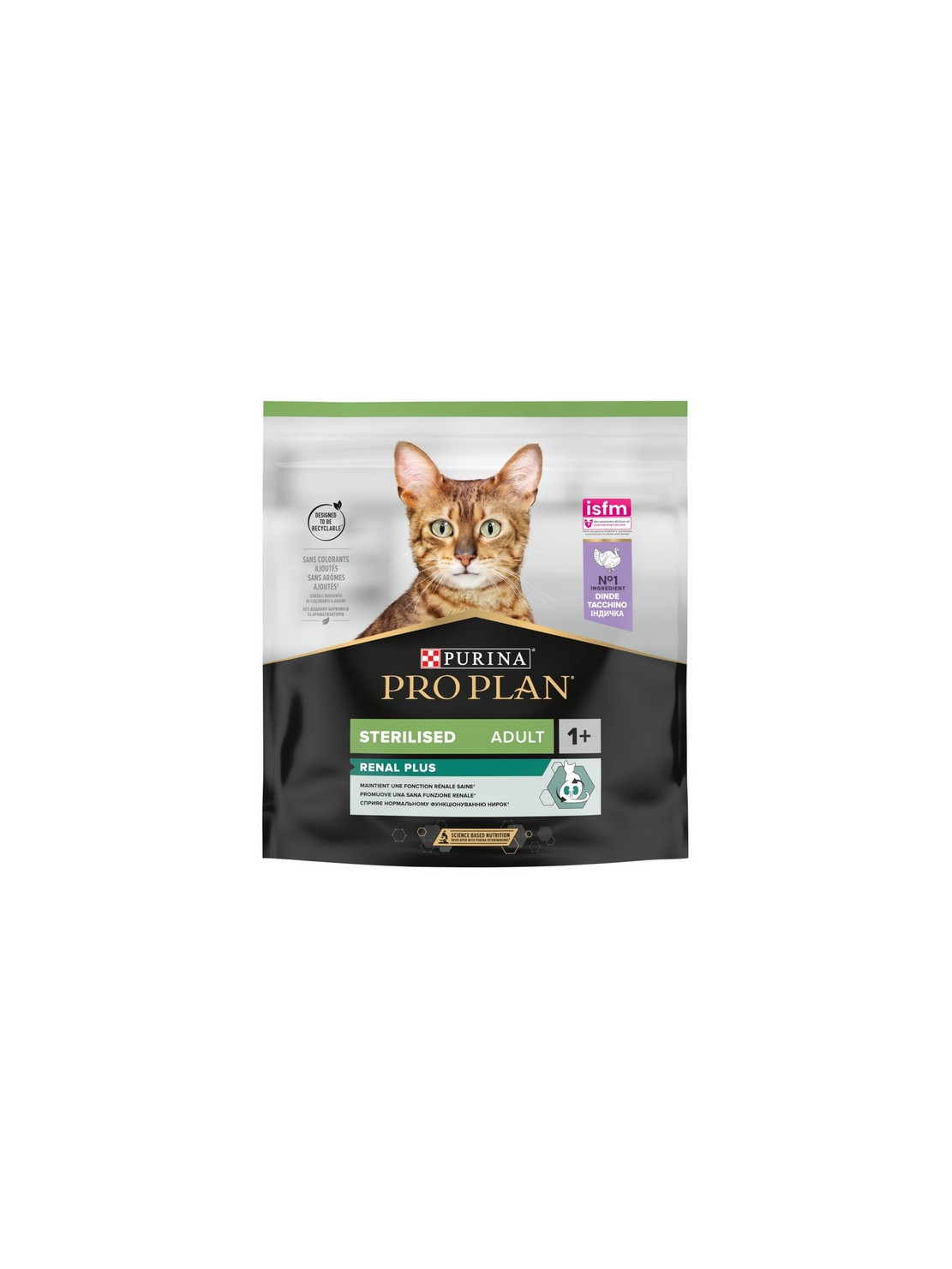 Purina Pro Plan Cat Sterilised Renal Adult Indyk 400g