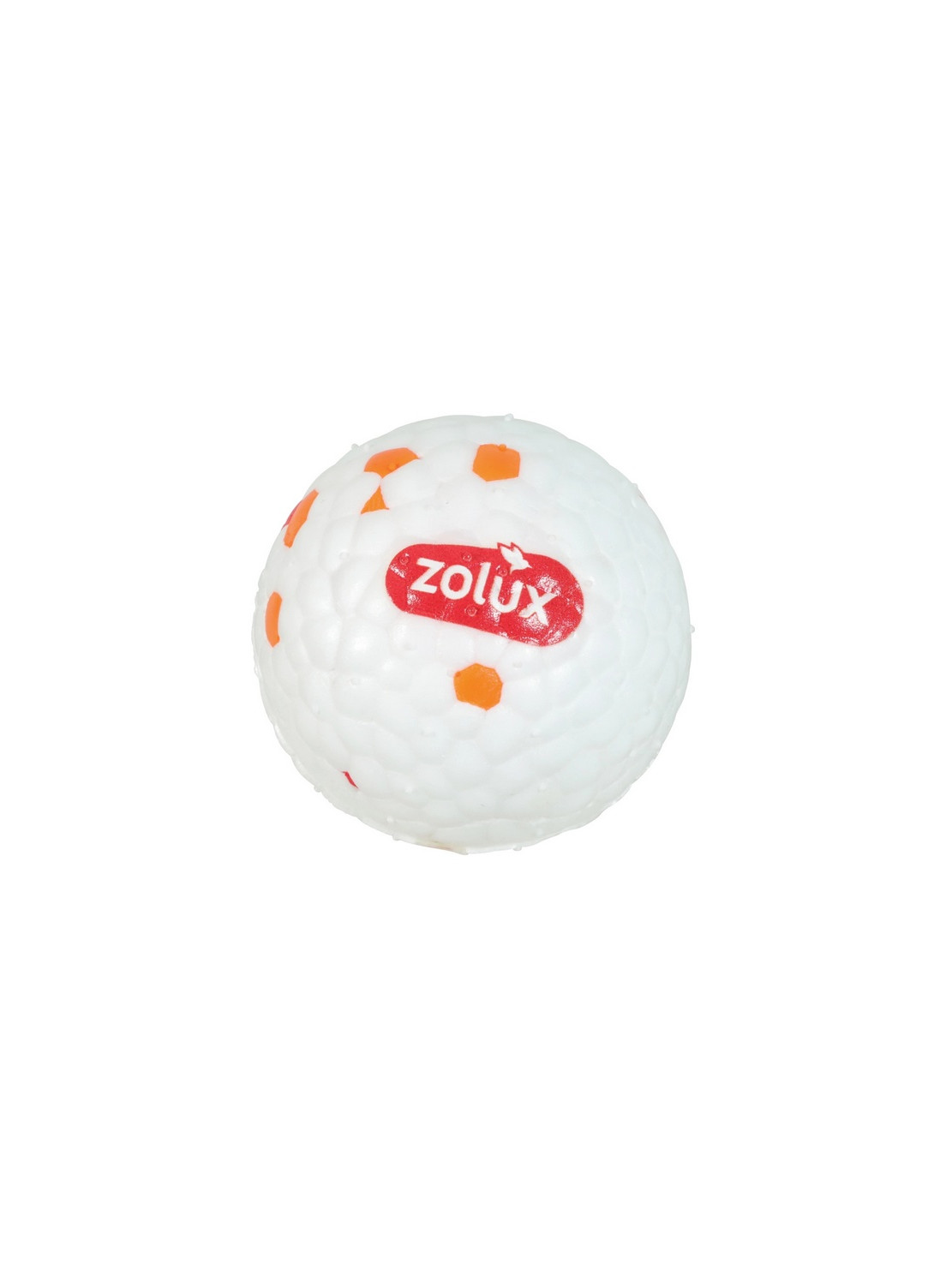 Zolux ETPU Wytrzymała piłka dla psa do aportowania z piszczałką 8cm