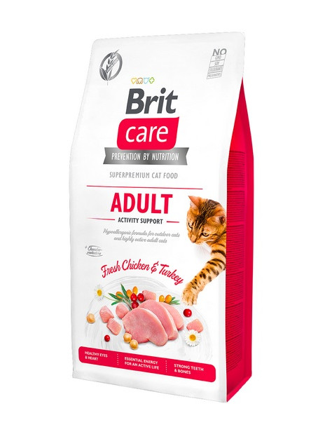 Brit Care Cat Grain Free Adult Activity Support 400g