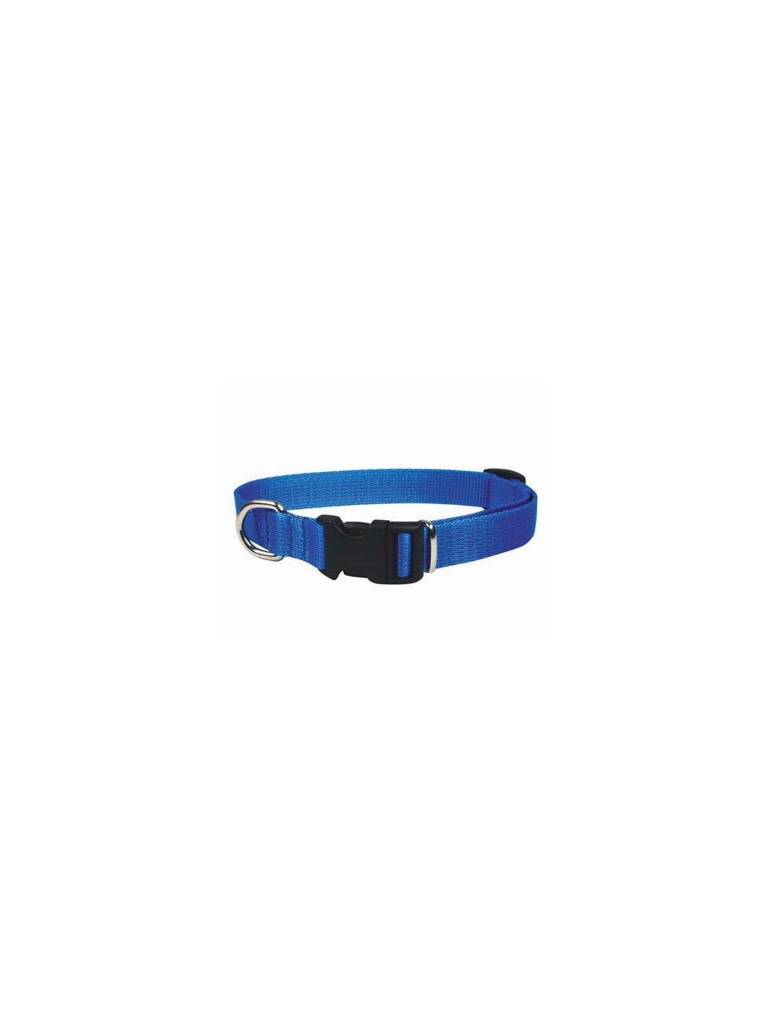 CHABA Obroża taśma regulowana 20mm x 46cm niebieska