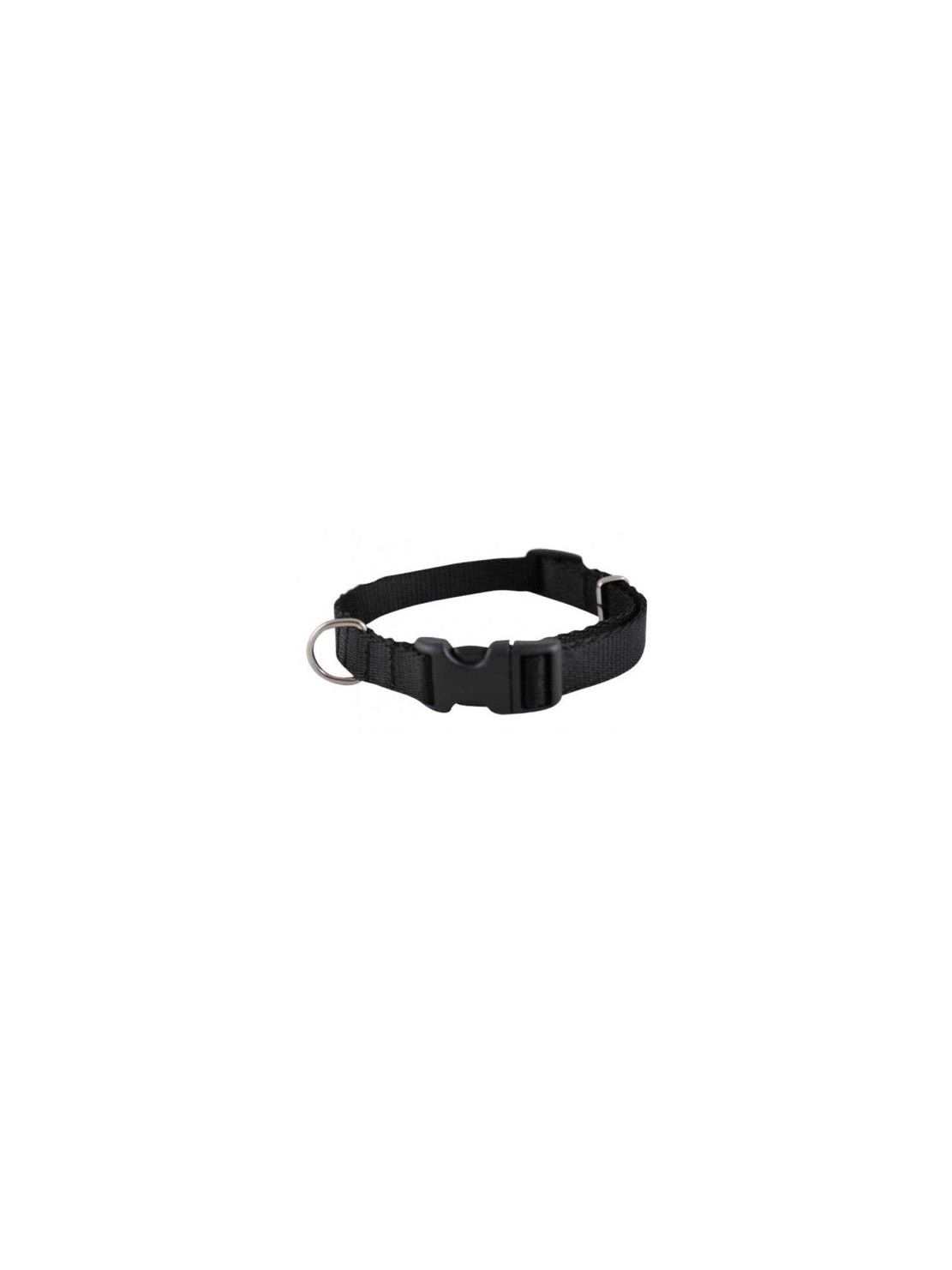 CHABA Obroża taśma regulowana 20mm x 46cm czarna