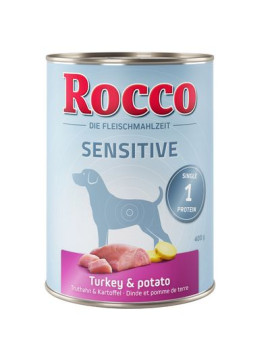 Mokra karma Rocco Sensitive 400g Jagnięcina i ryż