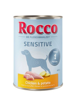 Mokra karma Rocco Sensitive 400g Jagnięcina i ryż