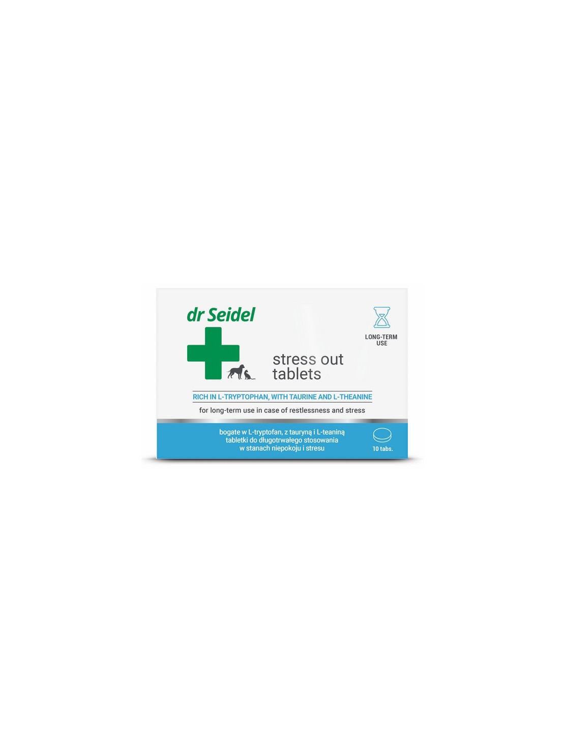 DermaPharm Stress Out dla psa i kota blister 10 tabl.