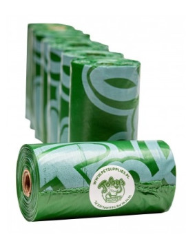 Toby's Choice Ekologiczne (degradowalne) bezzapachowe worki na odchody 120szt