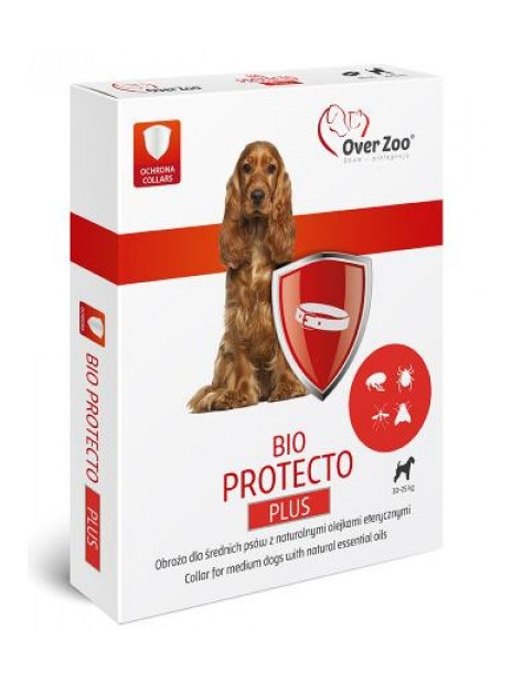 Over Zoo Bio Protecto Obroża dla średniego psa 60cm