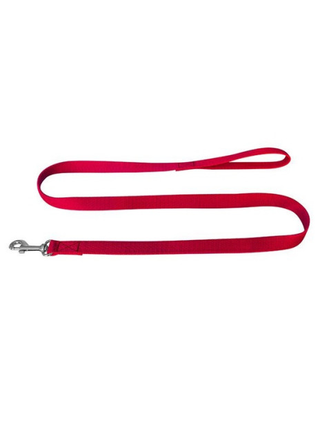 CHABA Smycz taśma - 16mm czerwona