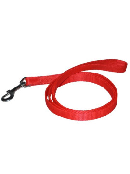 CHABA Smycz taśma - 16mm czerwona