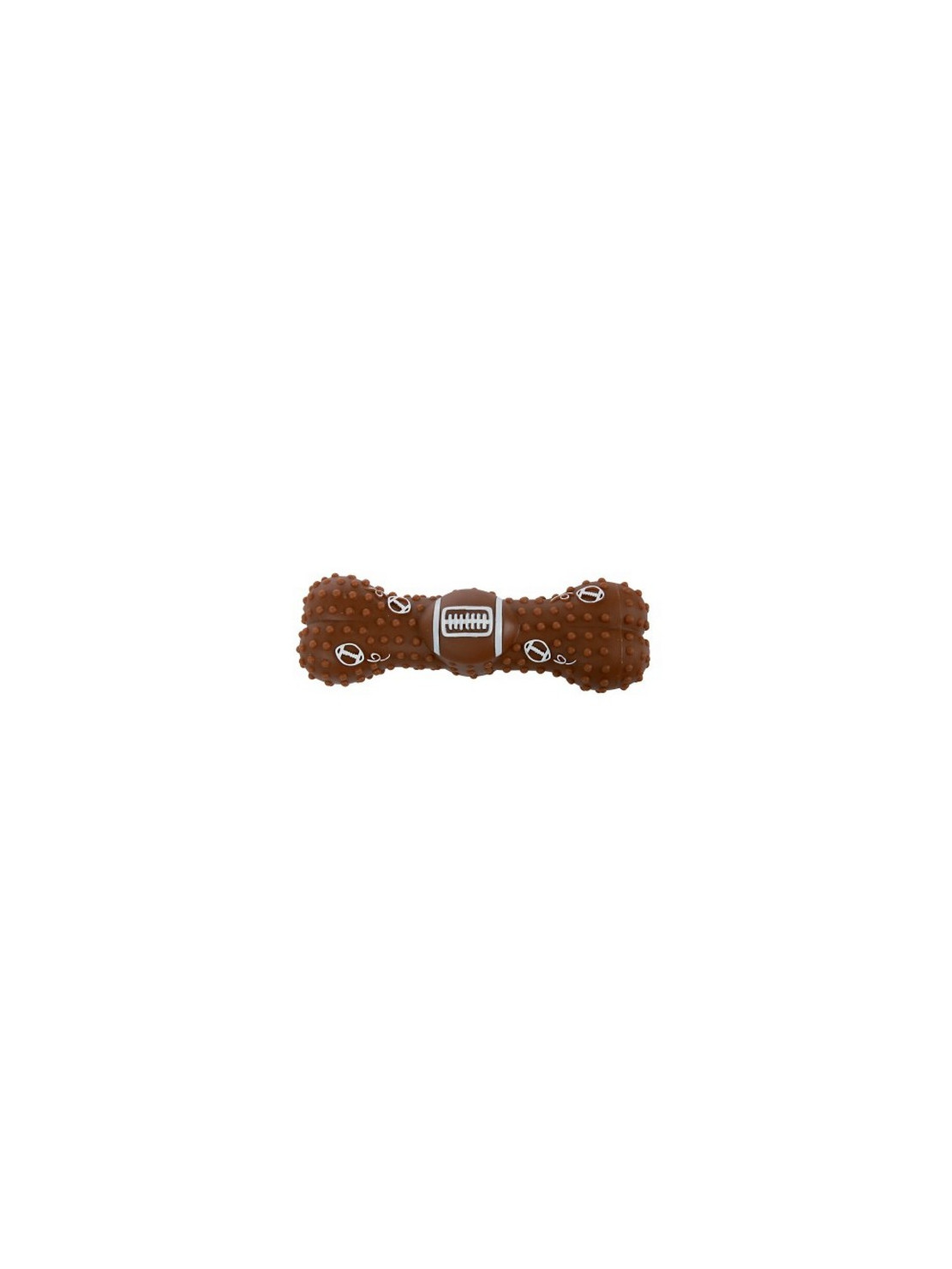Zolux Zabawka winylowa piłka-kość do rugby 15cm [480777]