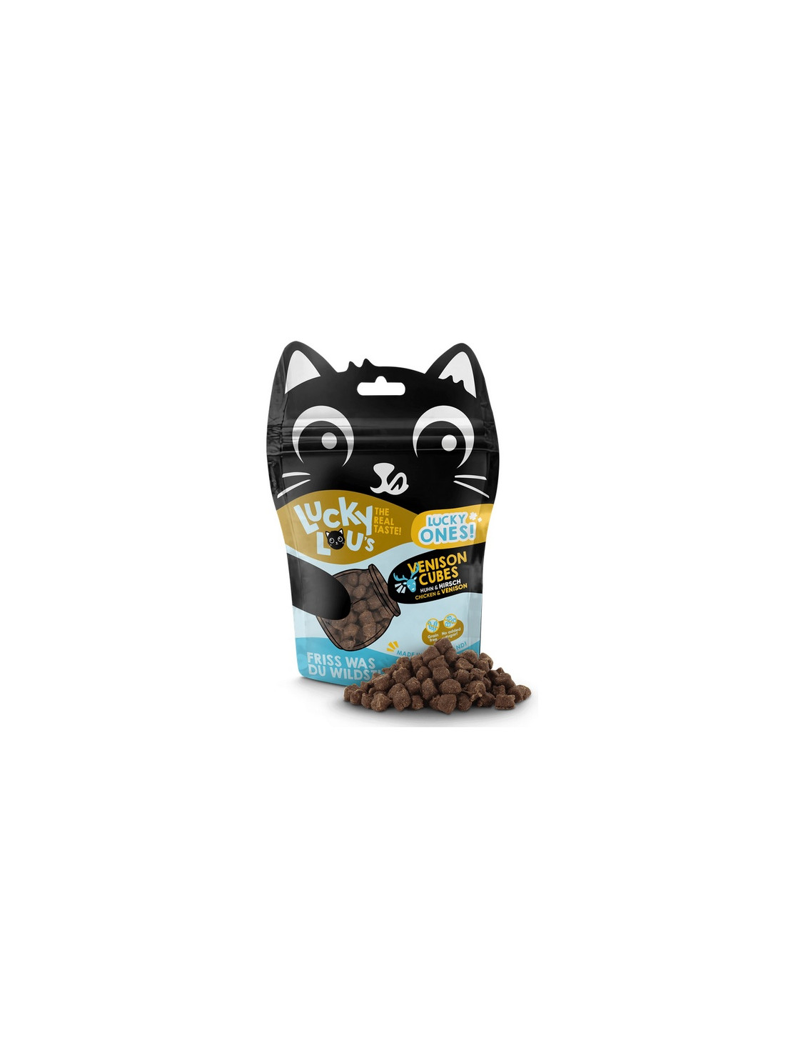 Lucky Lou Lucky Ones Cubes Kurczak & Jeleń 80g