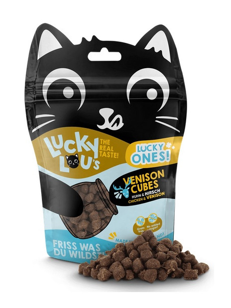 Lucky Lou Lucky Ones Cubes Kurczak & Jeleń 80g
