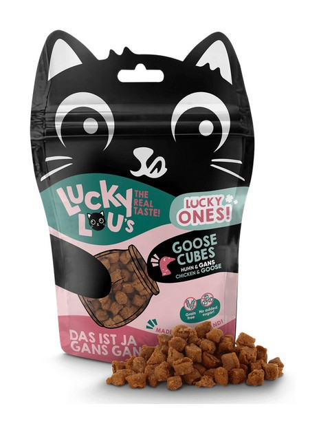 Lucky Lou Lucky Ones Cubes Kurczak & Gęś 80g