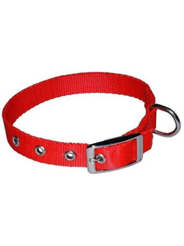 CHABA Obroża Gładka Lux 1,6x46cm czerwona