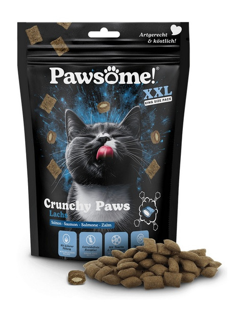 Pawsome Crunchy Paws Łosoś 150g