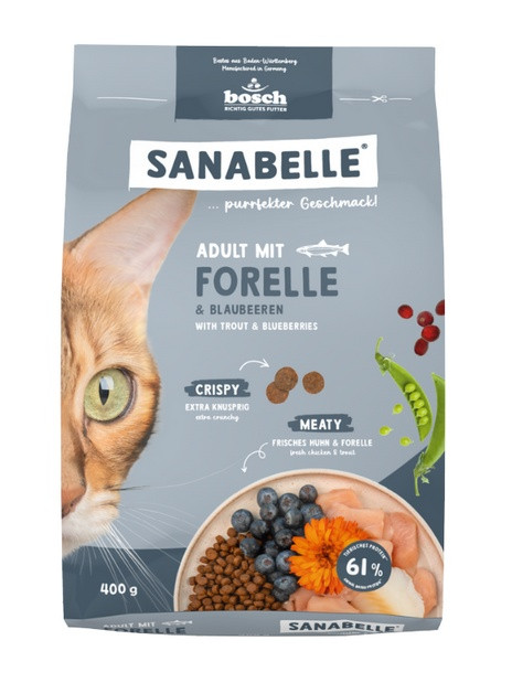 Sanabelle Adult Forelle - z pstrągiem 400g