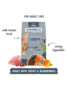 Sanabelle Adult Forelle - z pstrągiem 400g