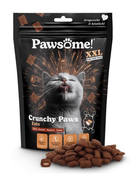 Pawsome Crunchy Paws Kaczka 150g