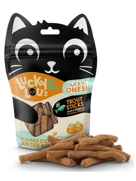 Lucky Lou Lucky Ones Sticks Kurczak & Pstrąg 50g