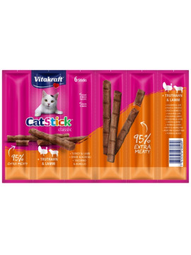Vitakraft Cat Stick Classic indyk + jagnięcina 6szt [23846]
