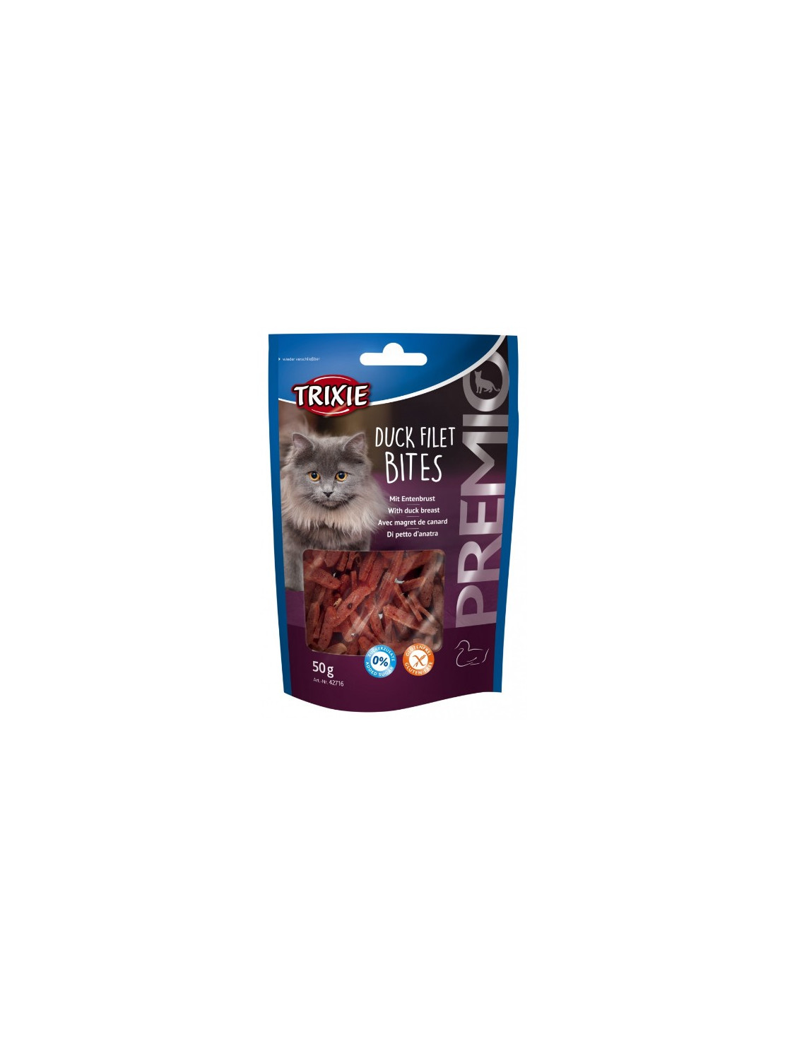 Trixie Premio Duck Filets Bites - filety z kaczki 50g [42716]