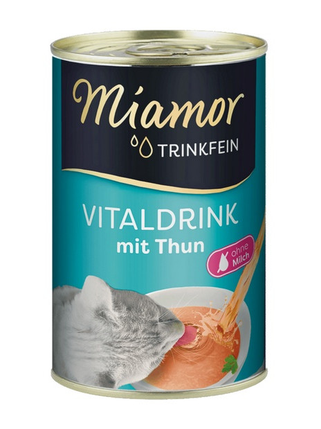 Miamor Vitaldrink z tuńczykiem puszka 135g