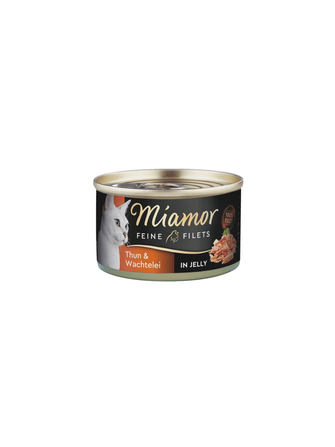 Miamor Feine Filets Dose Thunfisch & Wachtelei - tuńczyk i przepiórka 100g