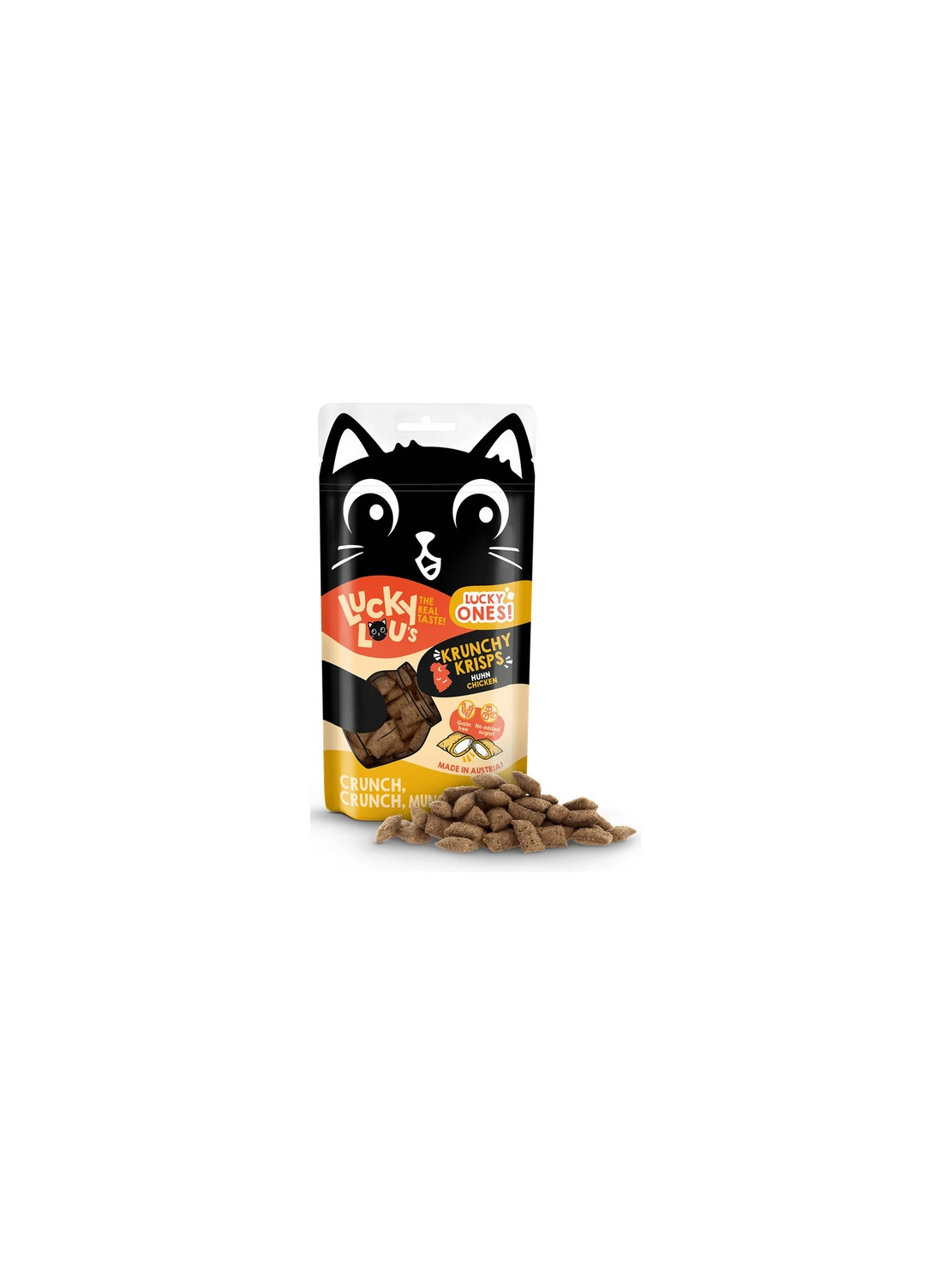 Lucky Lou Lucky Ones Krunchy Krisps Kurczak 60g